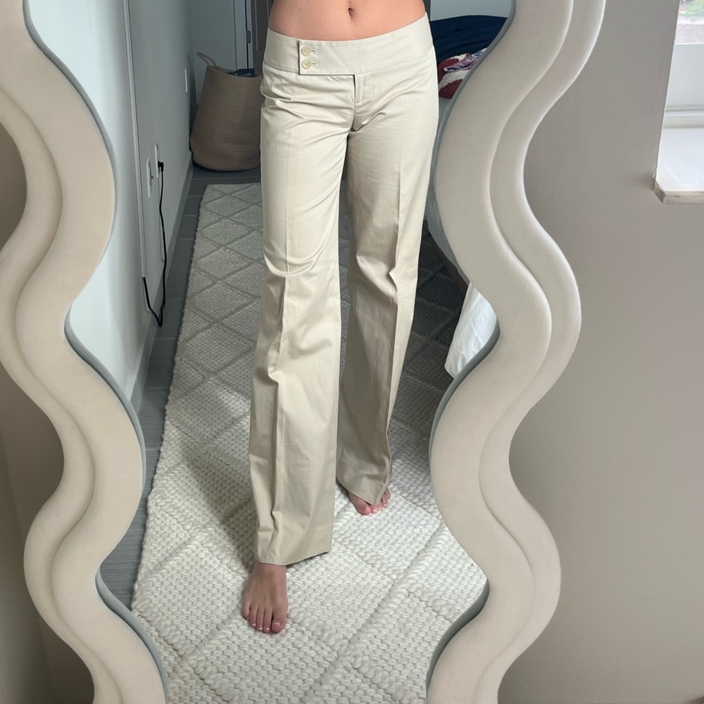 MICHAEL Michael Kors Tan Wide Leg Pants